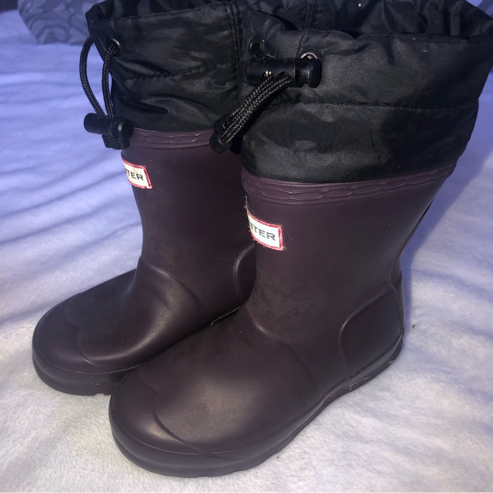 Hunter rain boots